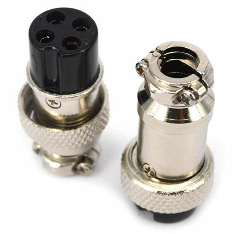 Aviator Connector Kit - مجموعة موصلات طيران GX16-4 ذات 4