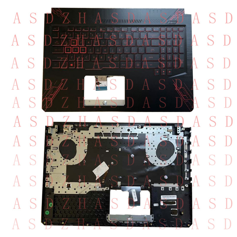Gaming Keyboard Asus - لوحة مفاتيح جديدة بإضاءة خلفية حمراء