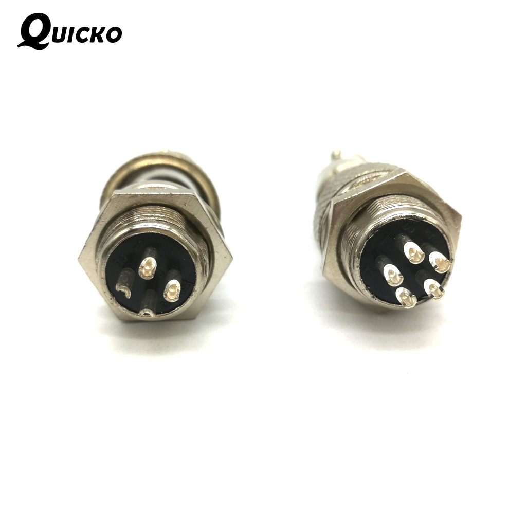 Aviator Connector Kit - الإلكترونية أداة لحام الحديد GX12-5 دبابيس/GX12-4