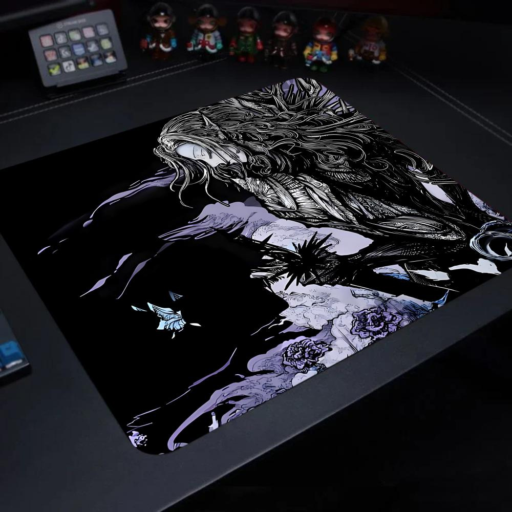 Gaming Keyboard Blue - لوحة ماوس بتصميم فراشة زرقاء XS،