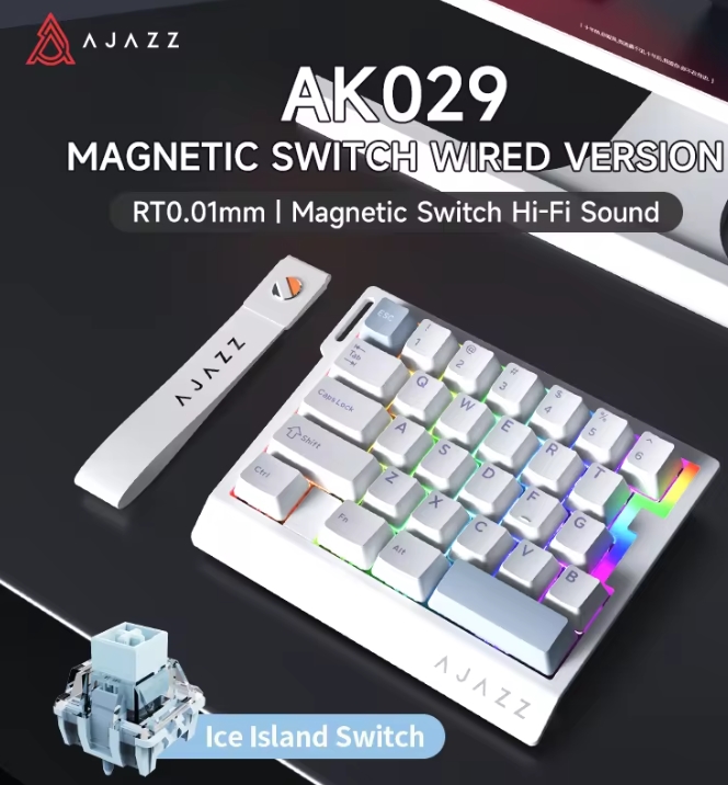 Gaming Keyboard Mini - لوحة مفاتيح ألعاب سلكية AK029 تعمل