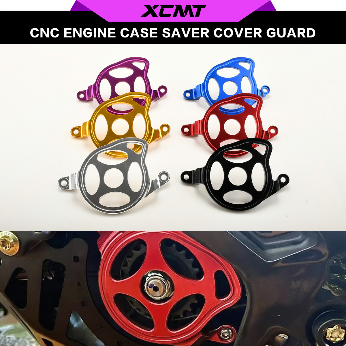 Aluminum Case 65 - غطاء حماية لعلبة المحرك لدراجة سورون