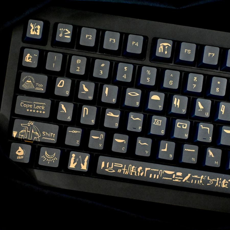 Keyboard Gaming Black - لوحة مفاتيح الألعاب الميكانيكية, غطاء مفتاح