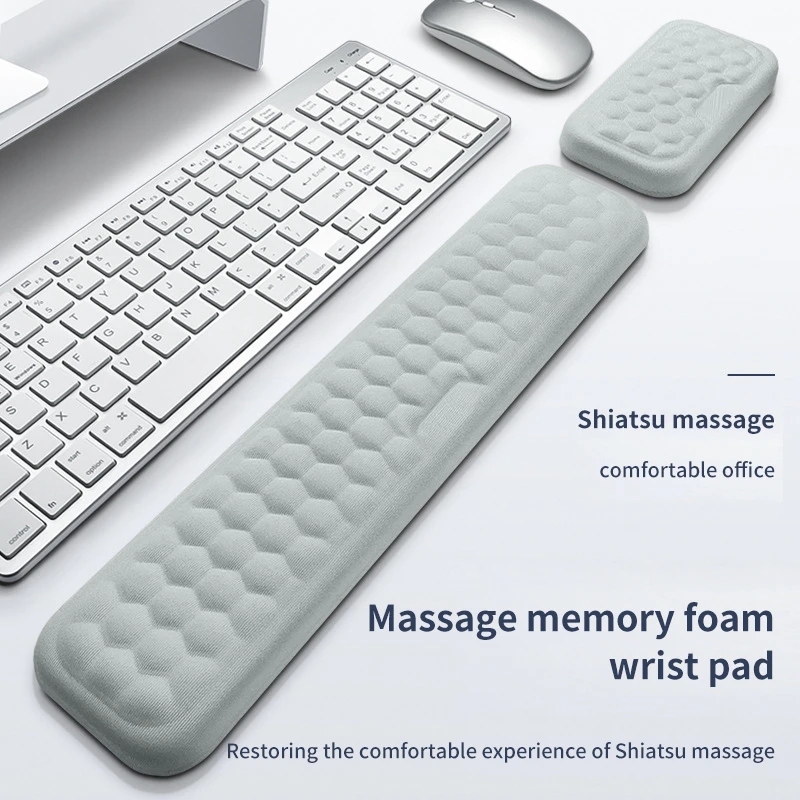 Gaming Keyboard Ergonomic - مريح رغوة الذاكرة مكتب الألعاب لوحة