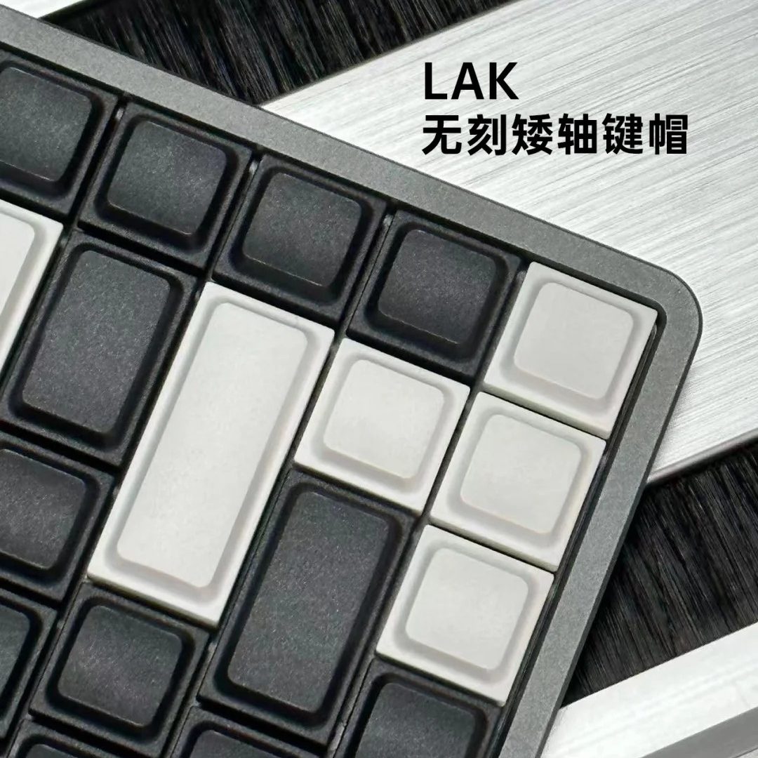 Keyboard Gaming Black - مجموعة أغطية مفاتيح LAK منخفضة الارتفاع