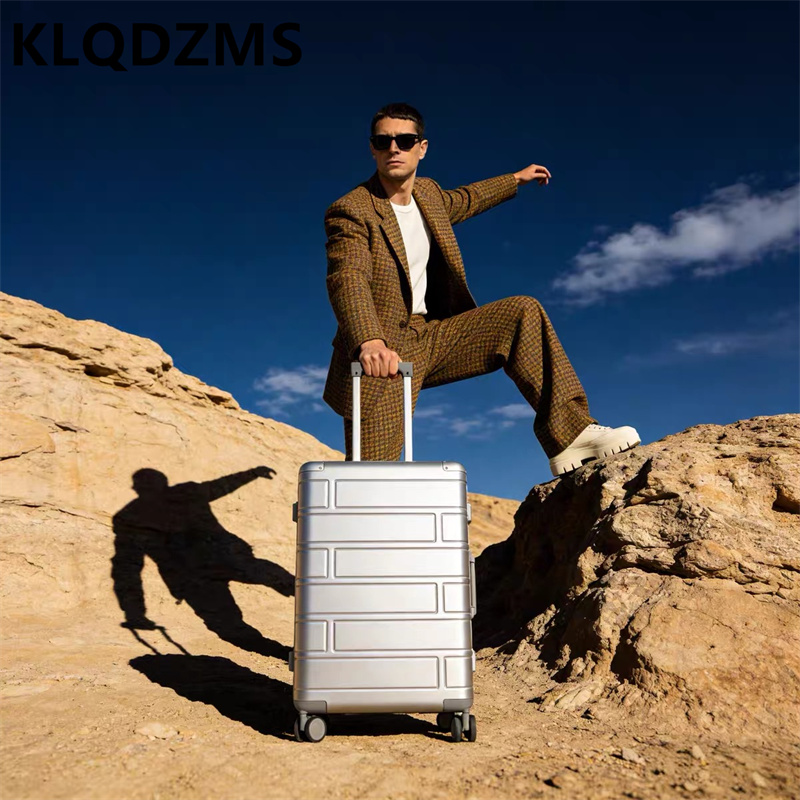 Aluminum Case 65 - حقيبة سفر KLQDZMS مصنوعة بالكامل من