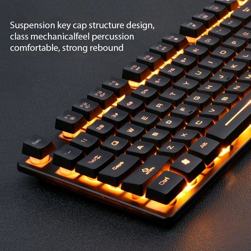 مجموعة لوحة مفاتيح وماوس KM320 - مراجعة Gaming Keyboard And Mouse Set وسعره