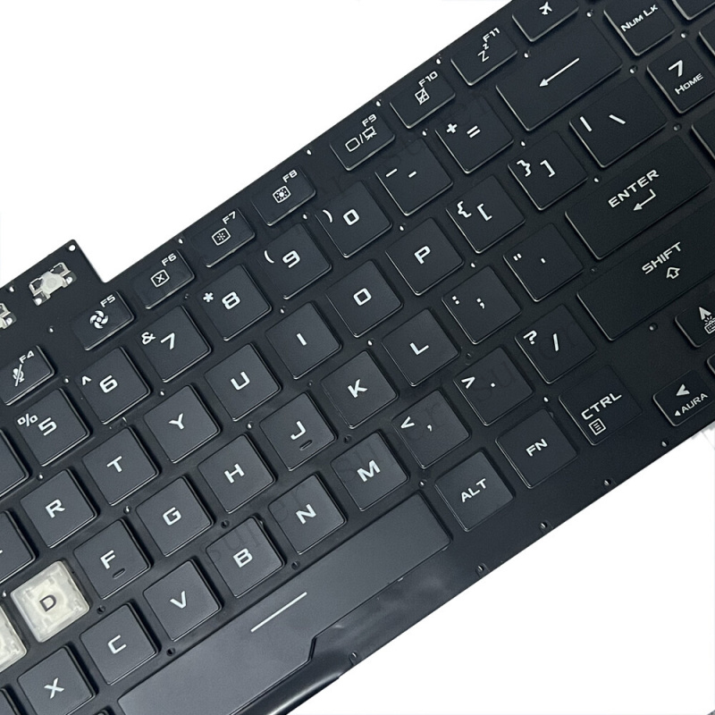 لوحة مفاتيح S++ سوداء بإضاءة خ - مراجعة Gaming Keyboard Asus وسعره