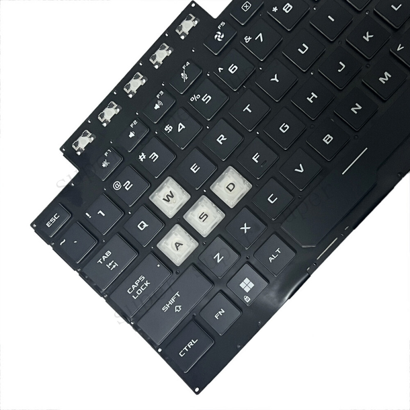 لوحة مفاتيح S++ سوداء بإضاءة خ - مراجعة Gaming Keyboard Asus وسعره