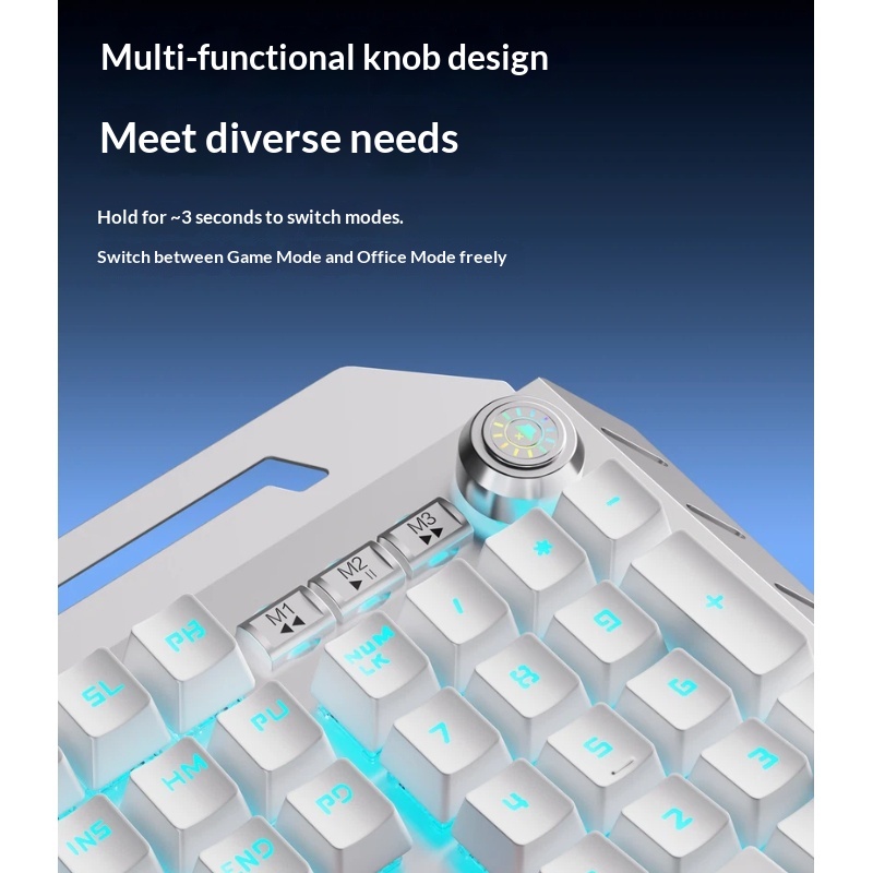 مجموعة لوحة مفاتيح ميكانيكية ل - مراجعة Gaming Keyboard And Mouse Set وسعره