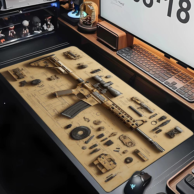 لوحة ماوس ألعاب ناعمة قابلة لل - مراجعة Gaming Keyboard Tactile وسعره