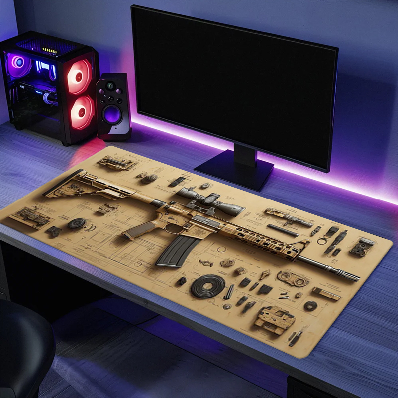 لوحة ماوس ألعاب ناعمة قابلة لل - مراجعة Gaming Keyboard Tactile وسعره