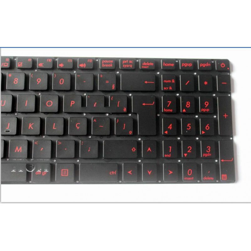 لوحة مفاتيح برازيلية مضاءة خلف - مراجعة Gaming Keyboard Asus وسعره