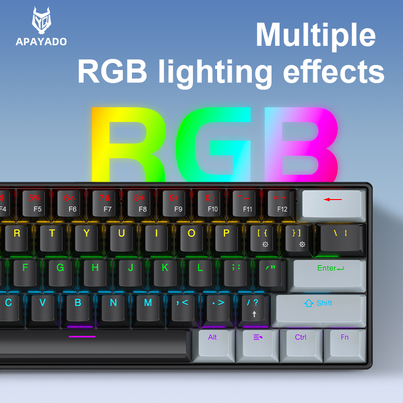 لوحة مفاتيح ميكانيكية صغيرة من - مراجعة Gaming Keyboard And Mouse Set وسعره