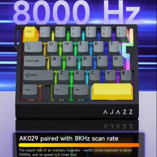 لوحة مفاتيح ألعاب سلكية AK029  - مراجعة Gaming Keyboard Mini وسعره