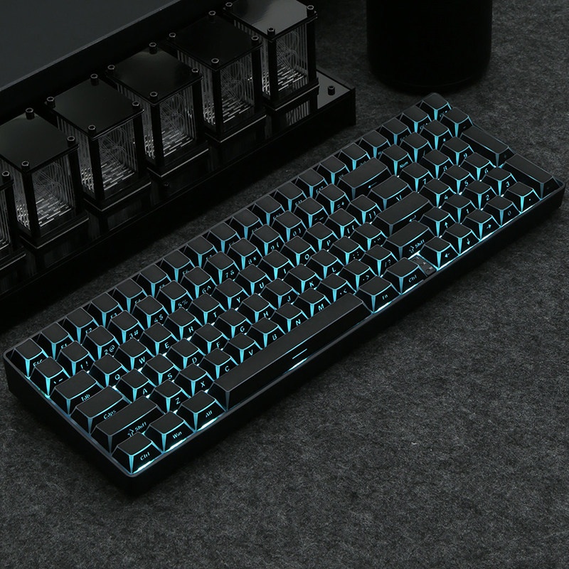 مجموعة أغطية مفاتيح PBT سوداء  - مراجعة Keyboard Gaming Black وسعره