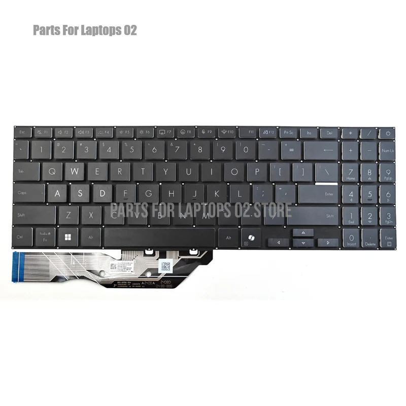 لوحة مفاتيح لابتوب أمريكية جدي - مراجعة Gaming Keyboard Asus وسعره