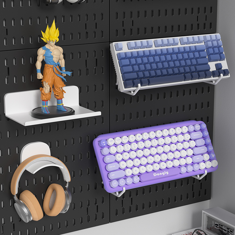 رف لاصق للوحة الثقوب مخصص للأل - مراجعة Gaming Keyboard Types وسعره
