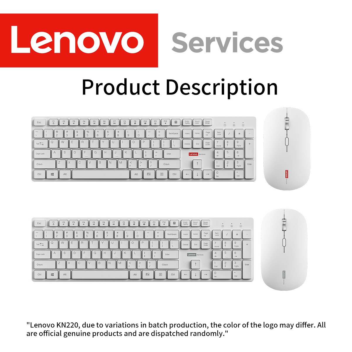 لينوفو KN220 مجموعة لوحة مفاتي - مراجعة Gaming Keyboard Mouse Wireless وسعره