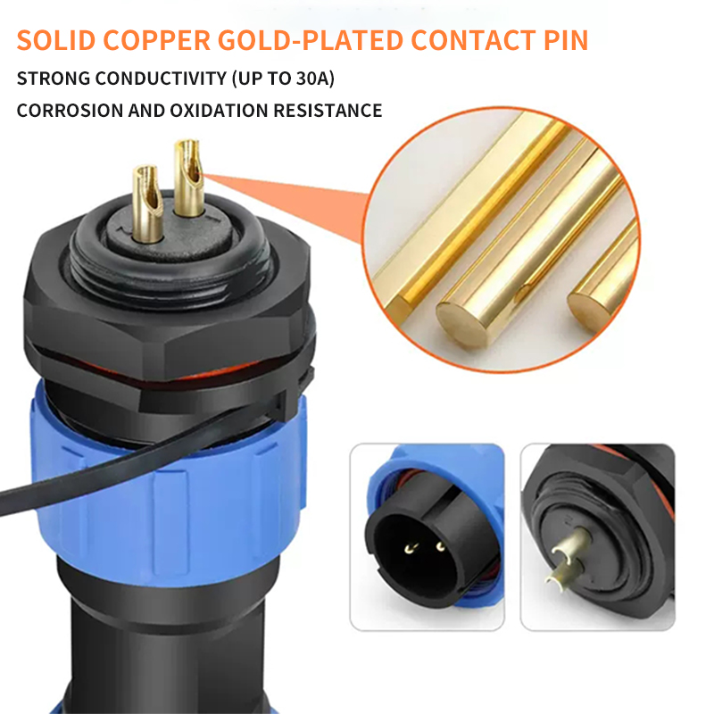 موصل طيران IP68 SP13 مقاوم للم - مراجعة Aviator Connector Kit وسعره