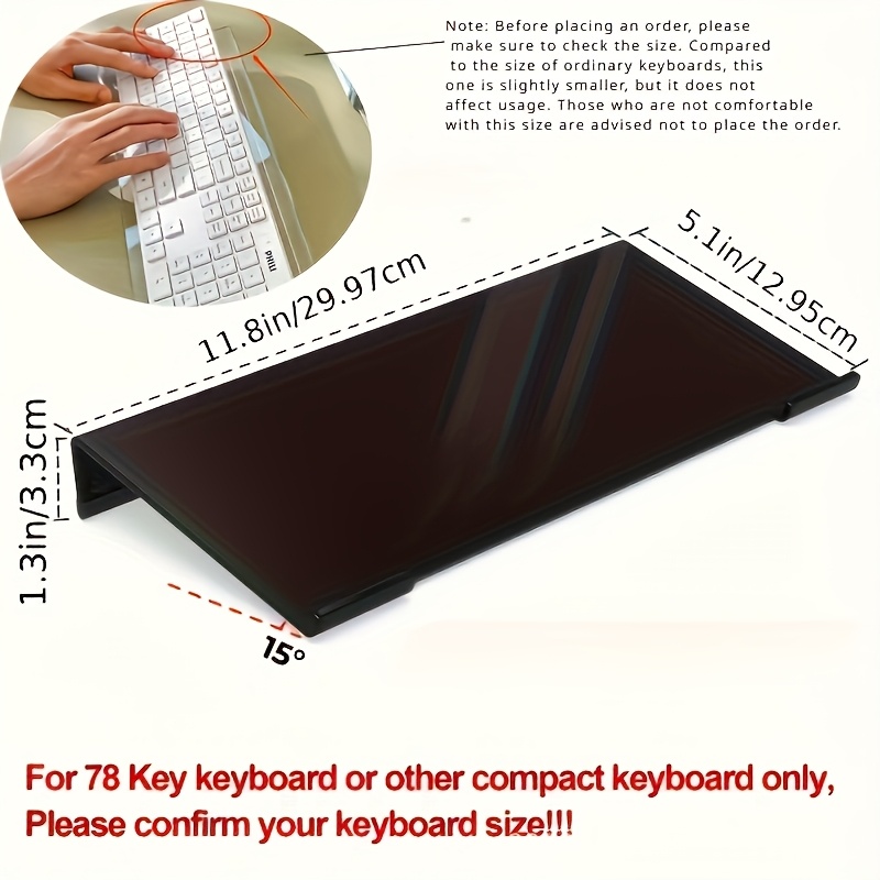 حامل لوحة مفاتيح أكريليك، منظم - مراجعة Gaming Keyboard Ergonomic وسعره