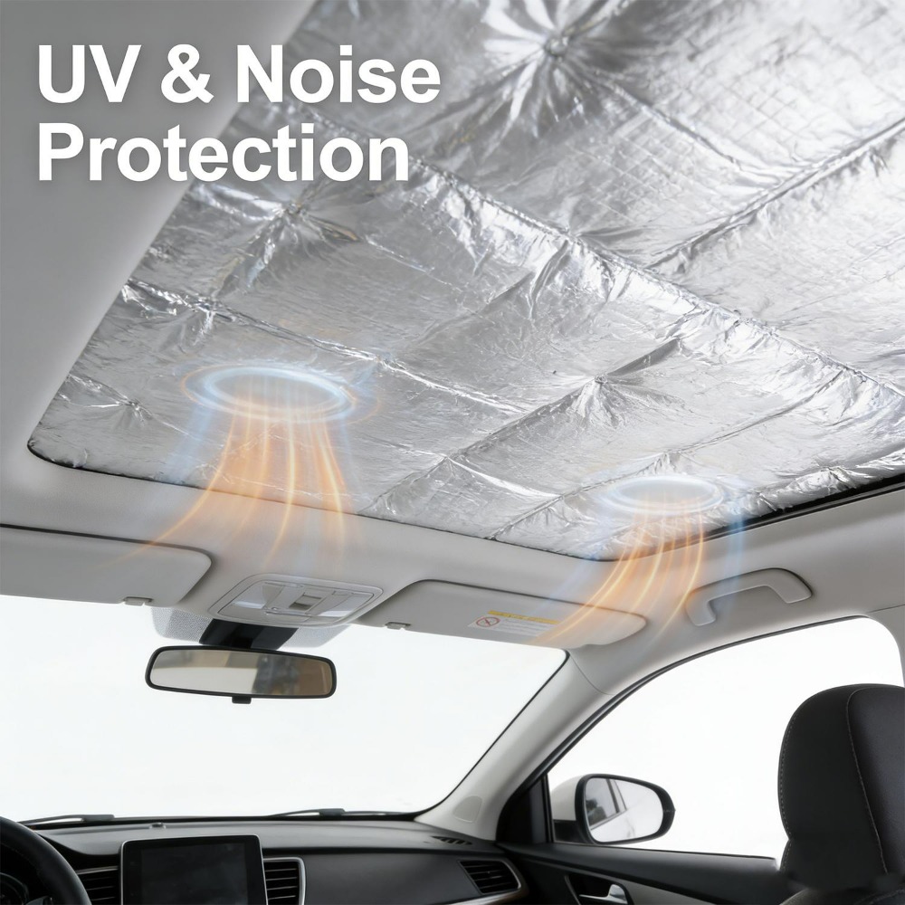 حصيرة عزل صوت السيارة بسمك 5/1 - مراجعة Foam Dampener Sheet وسعره