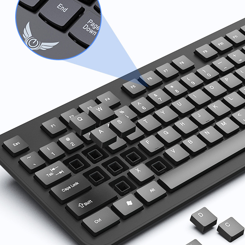 2.4G مجموعة ماوس لوحة المفاتيح - مراجعة Gaming Keyboard And Mouse Set وسعره