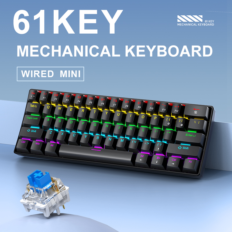 لوحة مفاتيح ألعاب ميكانيكية سل - مراجعة Gaming Keyboard And Mouse Set وسعره