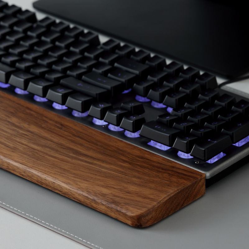 لوحة المفاتيح الخشبية الصلبة م - مراجعة Gaming Keyboard Tactile وسعره