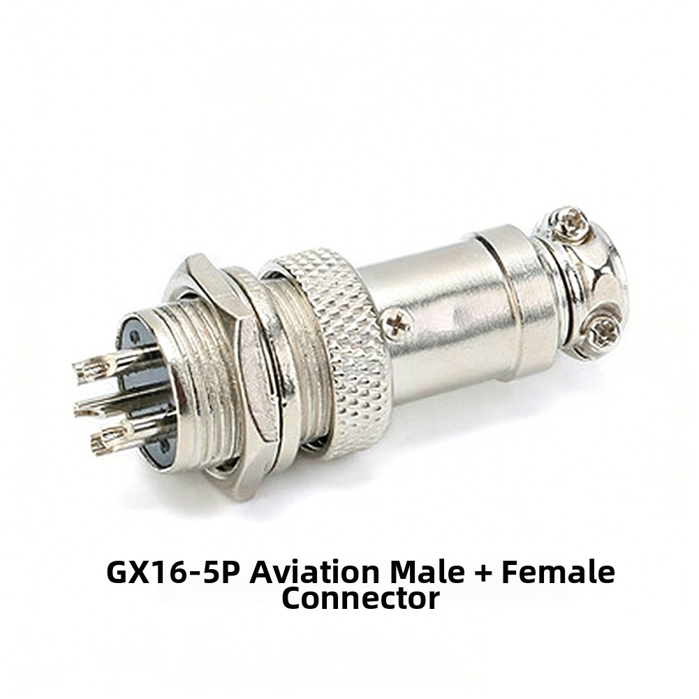 5 قطع GX16 2/3/4/5 سن، قابس طي - مراجعة Aviator Connector Kit وسعره