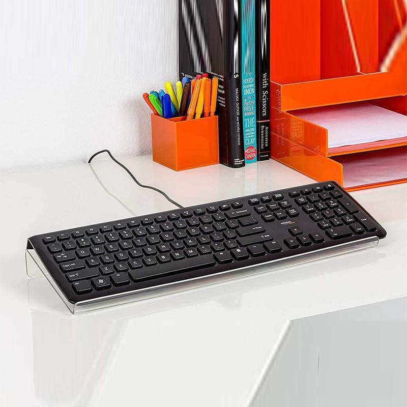 حامل لوحة مفاتيح أكريليك شفاف  - مراجعة Gaming Keyboard Ergonomic وسعره