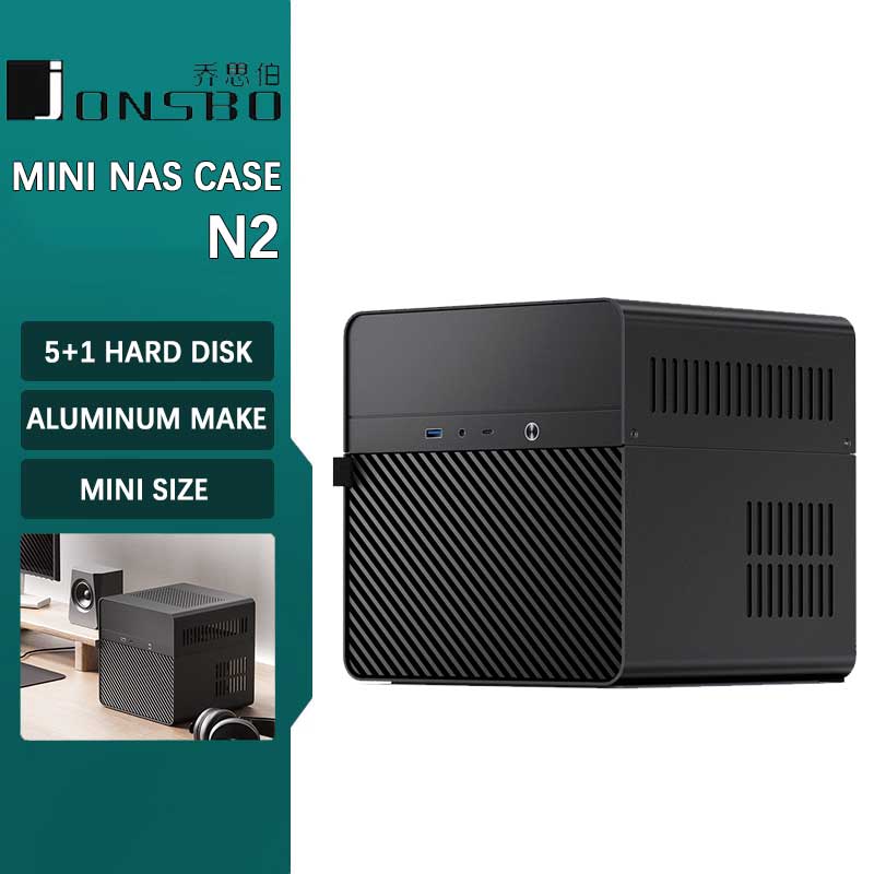 JONSBO N2 NAS حافظة ITX صغيرة  - مراجعة Aluminum Case 65 وسعره