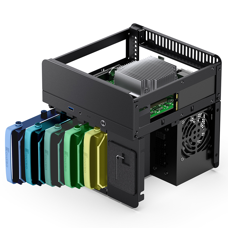 JONSBO N2 NAS حافظة ITX صغيرة  - مراجعة Aluminum Case 65 وسعره