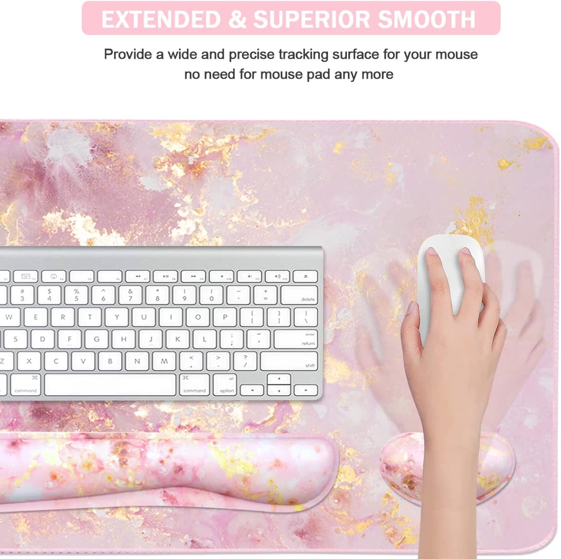 لوحة ماوس كبيرة للألعاب مع مسن - مراجعة Gaming Keyboard And Mouse Set وسعره
