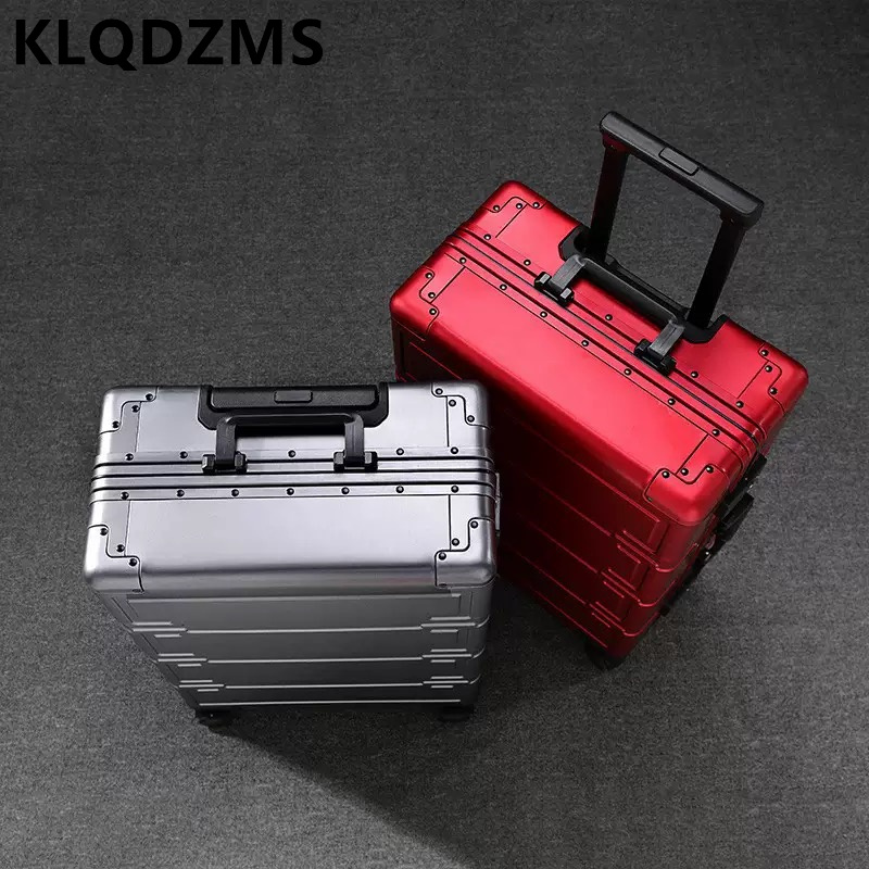 حقيبة أمتعة رجالية من KLQDZMS  - مراجعة Aluminum Case 65 وسعره