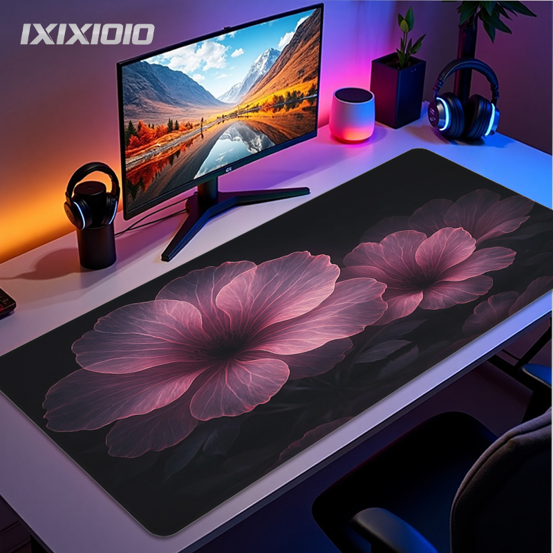 لوحة ماوس أرجوانية بتصميم زهور - مراجعة Gaming Keyboard Non Mechanical وسعره