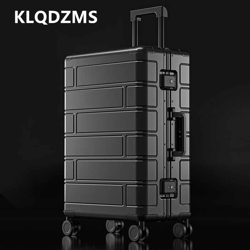 حقيبة سفر KLQDZMS مصنوعة بالكا - مراجعة Aluminum Case 65 وسعره