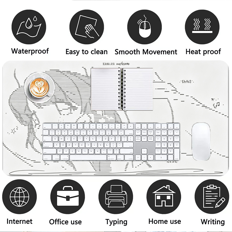 لوحة ماوس جلدية كبيرة بتصميم أ - مراجعة Gaming Keyboard Tactile وسعره