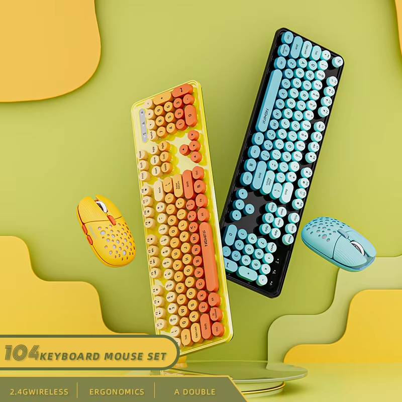 لوحة مفاتيح لاسلكية للألعاب بـ - مراجعة Gaming Keyboard And Mouse Combo Wireless وسعره