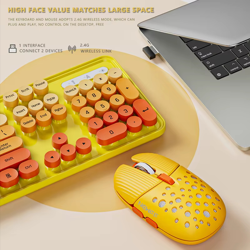 لوحة مفاتيح لاسلكية للألعاب بـ - مراجعة Gaming Keyboard And Mouse Combo Wireless وسعره